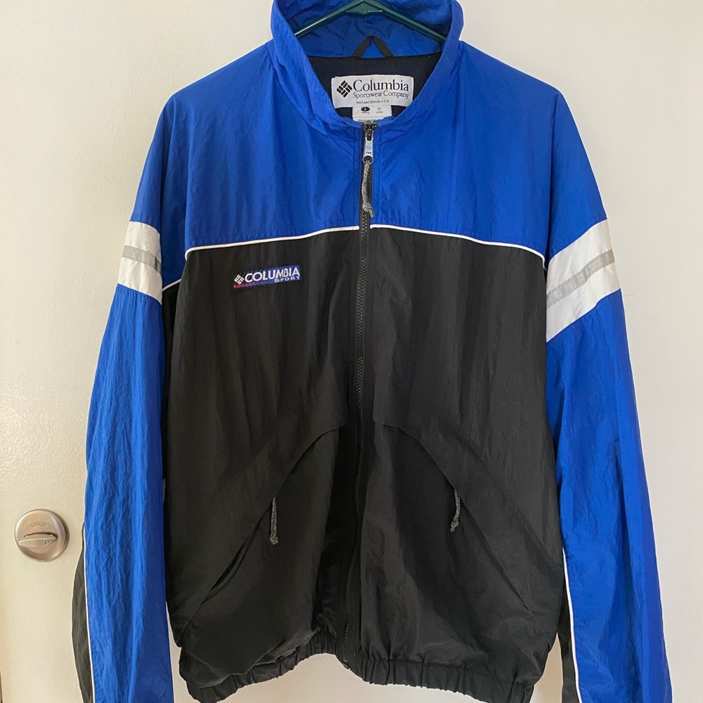 Vintage Columbia Windbreaker Jacket